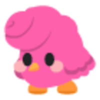 Candyfloss Chick Sticker - Legendary from Cherry Blossom 2025 Sticker Pack